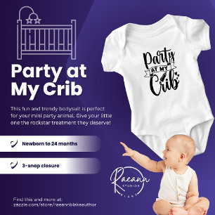 Feest bij mij thuis Baby Jersey Onesie Romper