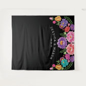 Feest Bruiloft Achtergrond Foto Booth Wandkleed (Voorkant (horizontaal))