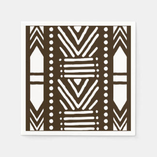 Feest, Bruiloft Afrikaanse modder doek tafel serve Servet