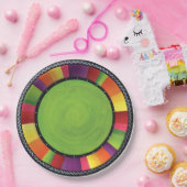 Feest Carnaval Papieren Bordje (Feest)