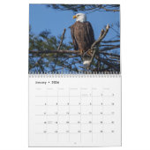Feest dat je vrij bent 2025 Bald Eagle Kalender (Jan 2026)