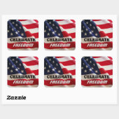 FEEST DE STICKER VAN DE VRIJHEID (Vel)