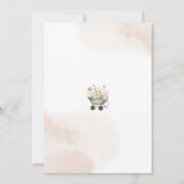 Feest Dieren Kinderen Verjaardagsuitnodiging Kaart (Achterkant)