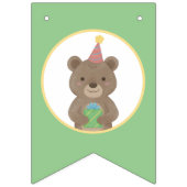 Feest Dieren Verjaardag Vlaggetjes (Eerste vlag)