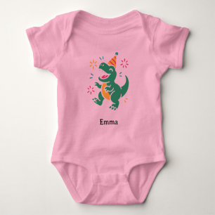 Feest Dino Brul – Leuke Verjaardags T-Shirt Ontwer