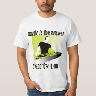 Feest-DJ EN CLUB TRUI T-shirt