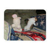 Feest door Life Magnet Magneet (Horizontaal)