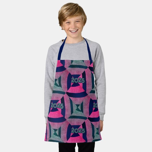 FEEST een klein schort in SUNSET AFTERGLOW (Gedragen)