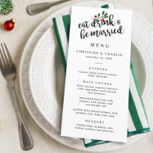 Feest Eet Drink en Wees Getrouwd Kerstbessen