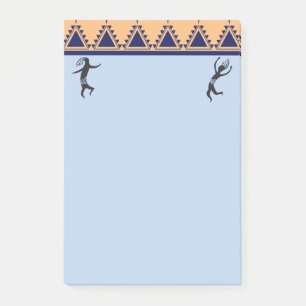 Feest en Dancing Kokopellis Post-it® Notes