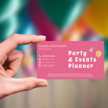 Feest- en evenementenplanner Roze