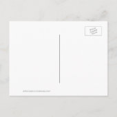 Feest, evenement of reünie Sla de datum in het zwa Aankondigingskaart (Achterkant)