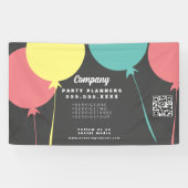 Feest Evenementenplanner Ballonnenbedrijf Spandoek (Horizontaal)