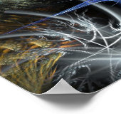 Feest Event "Fractal Scifi"  Poster (Hoek)