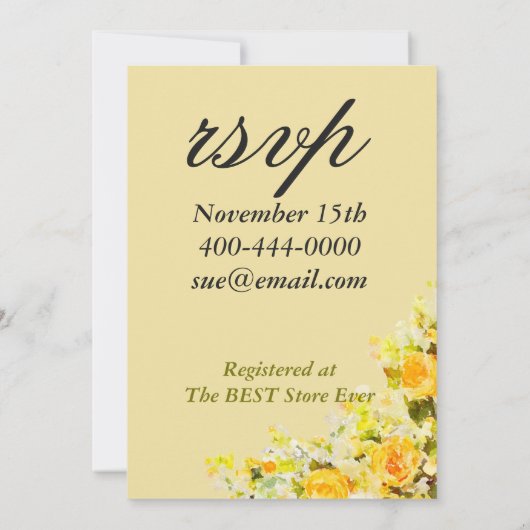 FEEST FEEST UITNODIGEN KAART (Achterkant)