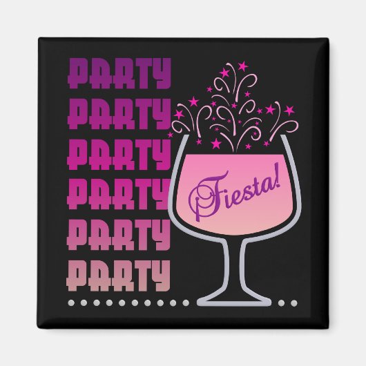 Feest - Fiesta magneet (Voorkant)