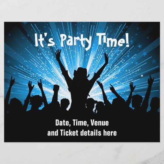 Feest Flyer (Voorkant)