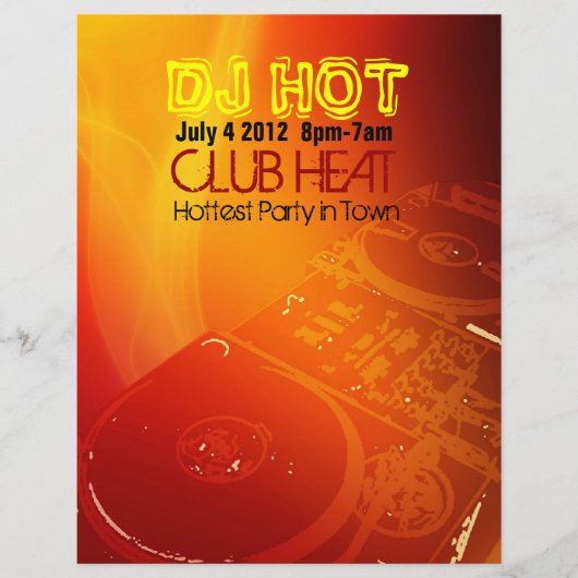 Feest Flyer (Voorkant)