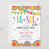 Feest geslacht onthulling Hij of Zij-esta geslacht Kaart (Voorkant)