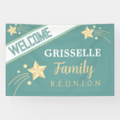 Feest groot! Reuzengezinsreünie Banner (Horizontaal)