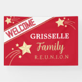 Feest groot! Reuzengezinsreünie Banner (Horizontaal)