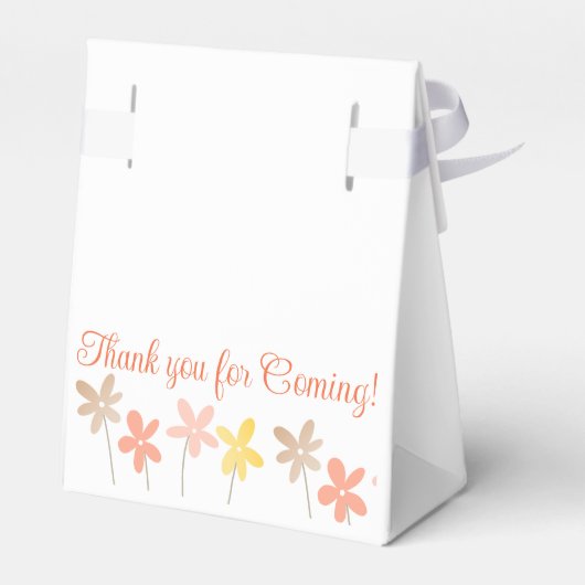 Feest gunst box bedankdoosjes (Achterkant)