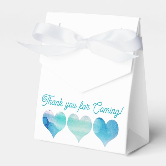 Feest gunst box bedankdoosjes (Voorkant Zijde)