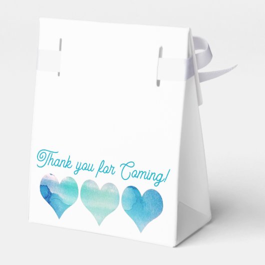 Feest gunst box bedankdoosjes (Achterkant)