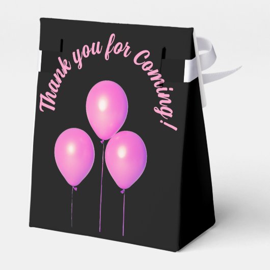 Feest gunst box bedankdoosjes (Achterkant)