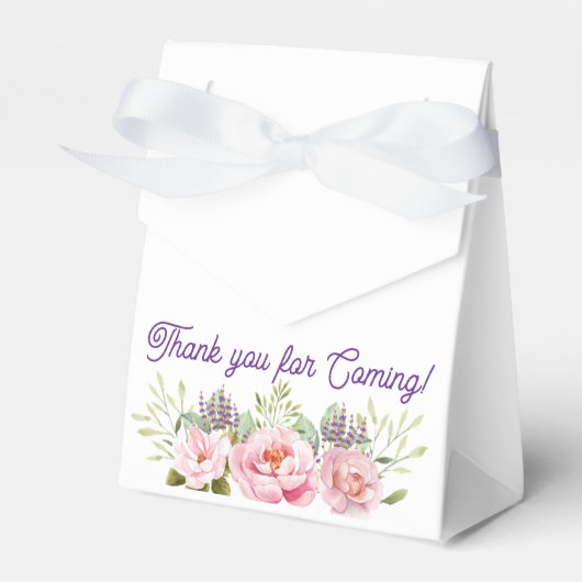 Feest gunst box bedankdoosjes (Voorkant Zijde)