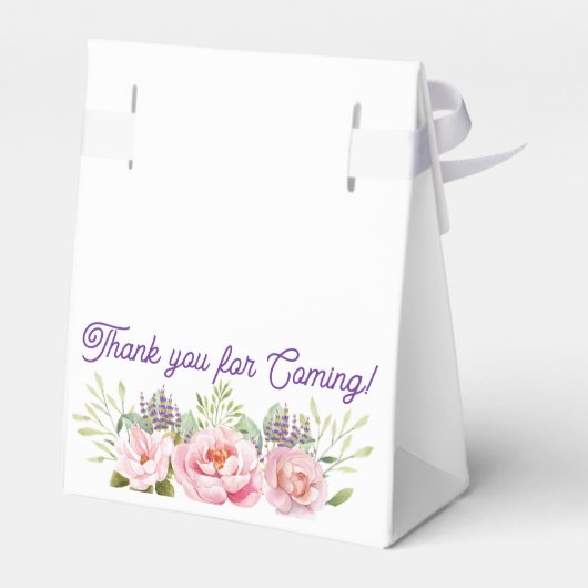 Feest gunst box bedankdoosjes (Achterkant)