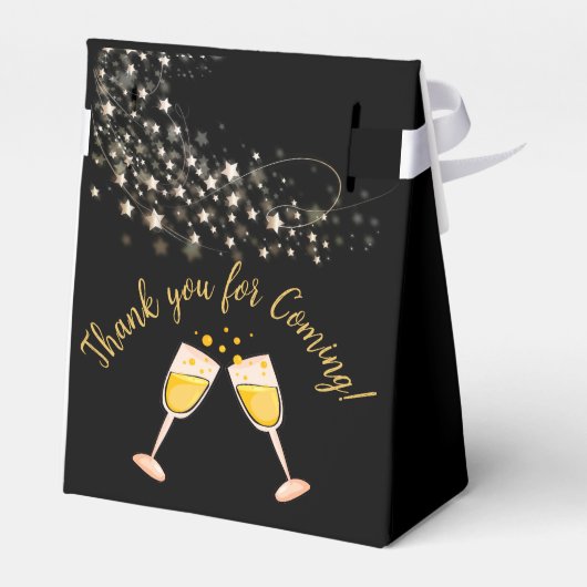 Feest gunst box bedankdoosjes (Achterkant)