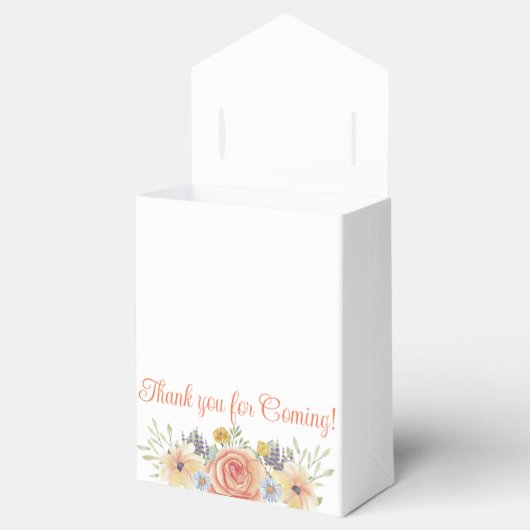 Feest gunst box bedankdoosjes (Geopend)