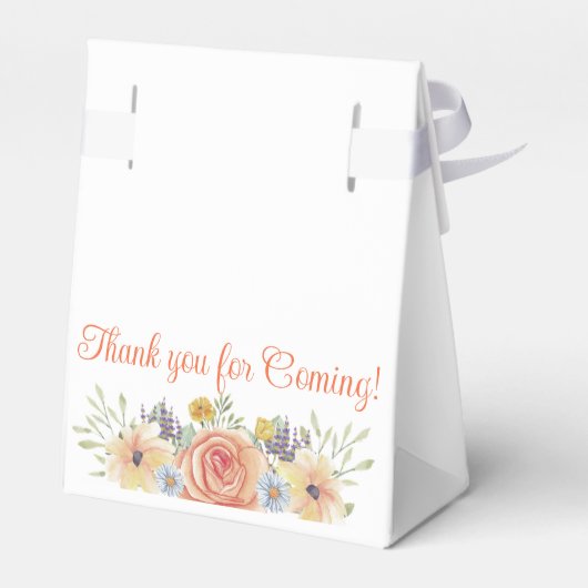 Feest gunst box bedankdoosjes (Achterkant)