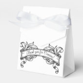 Feest gunst box bedankdoosjes (Voorkant Zijde)