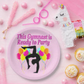 FEEST GYMNASTIEK FEEST PAPIEREN BORDEN PAPIEREN BORDJE (Feest)