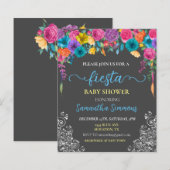 Feest Helder Bloem Bloemen Baby Shower (Voorkant / Achterkant)