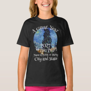Feest HG FV LF Reünie Afstudeerdag Afstuderen Vint T-shirt