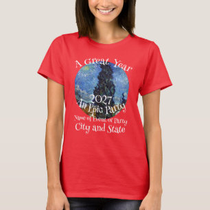 Feest HG FV LF  Souvenir T Overeenkomst Sjabloon R T-shirt