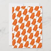 Feest Ijs Room Sociale Verjaardag Popsicle Picknic Kaart (Achterkant)