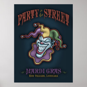 Feest in de straat poster
