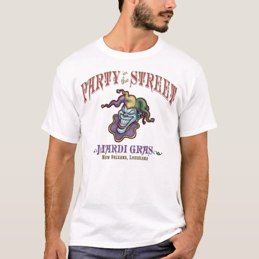 Feest in de straat t-shirt (Voorkant)