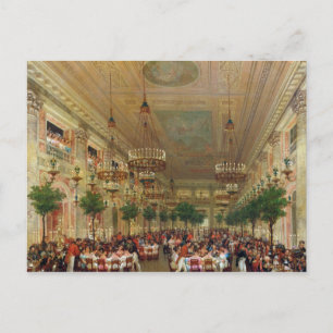 Feest in de Tuilerieën om de Briefkaart