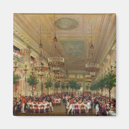 Feest in de Tuilerieën om de Magneet (Voorkant)