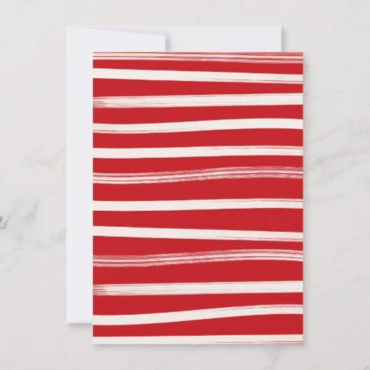 Feest in de tuin Handgetekende BBQ-partij Kaart (Achterkant)