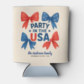 Feest in de Verenigde Staten Patriottisch 4 juli C Blikjeskoeler (Voorkant)