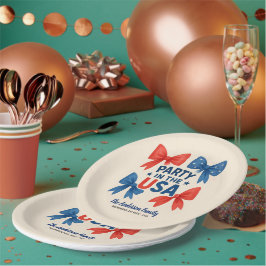 Feest in de Verenigde Staten Patriottisch 4 juli C Papieren Bordje