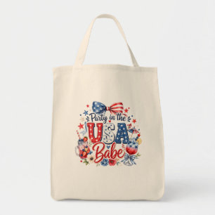 Feest in de VS schatje Tote Bag