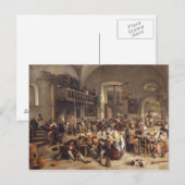 Feest in een Inn Briefkaart (Voorkant / Achterkant)