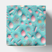 Feest in het blauw bedankdoosjes (Bovenkant)